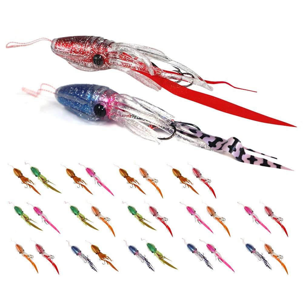 Amazon.co.jp: イカ型タイラバ プニラバ 40g 2個セット ルミカ