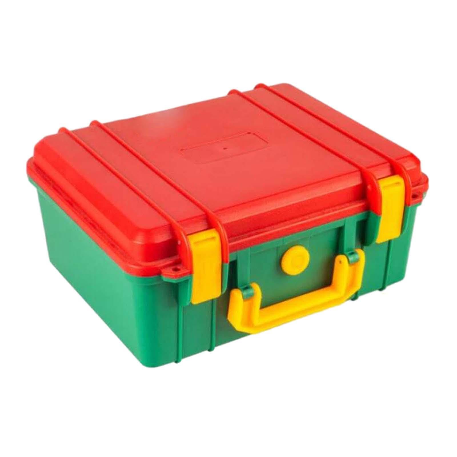 Tool Organizers Storage Container Waterproof Dustproof Construction For Workshop Garage Construction Site Use Shockproof Portable Tool Box