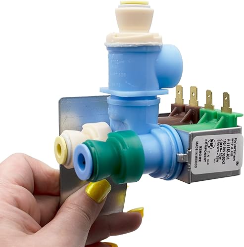 Miniatura 4 de Supplying Demand W10179146 W10155357 Modelo de reemplazo de válvula de entrada de agua del refrigerador Específico no universal