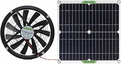 Painel solar de silício monocristalino de 100 w filme solar 12 v ventilador alimentado por energia solar 10 polegadas mini ventilador de resfriamento exaustor solar ventilador de energia solar
