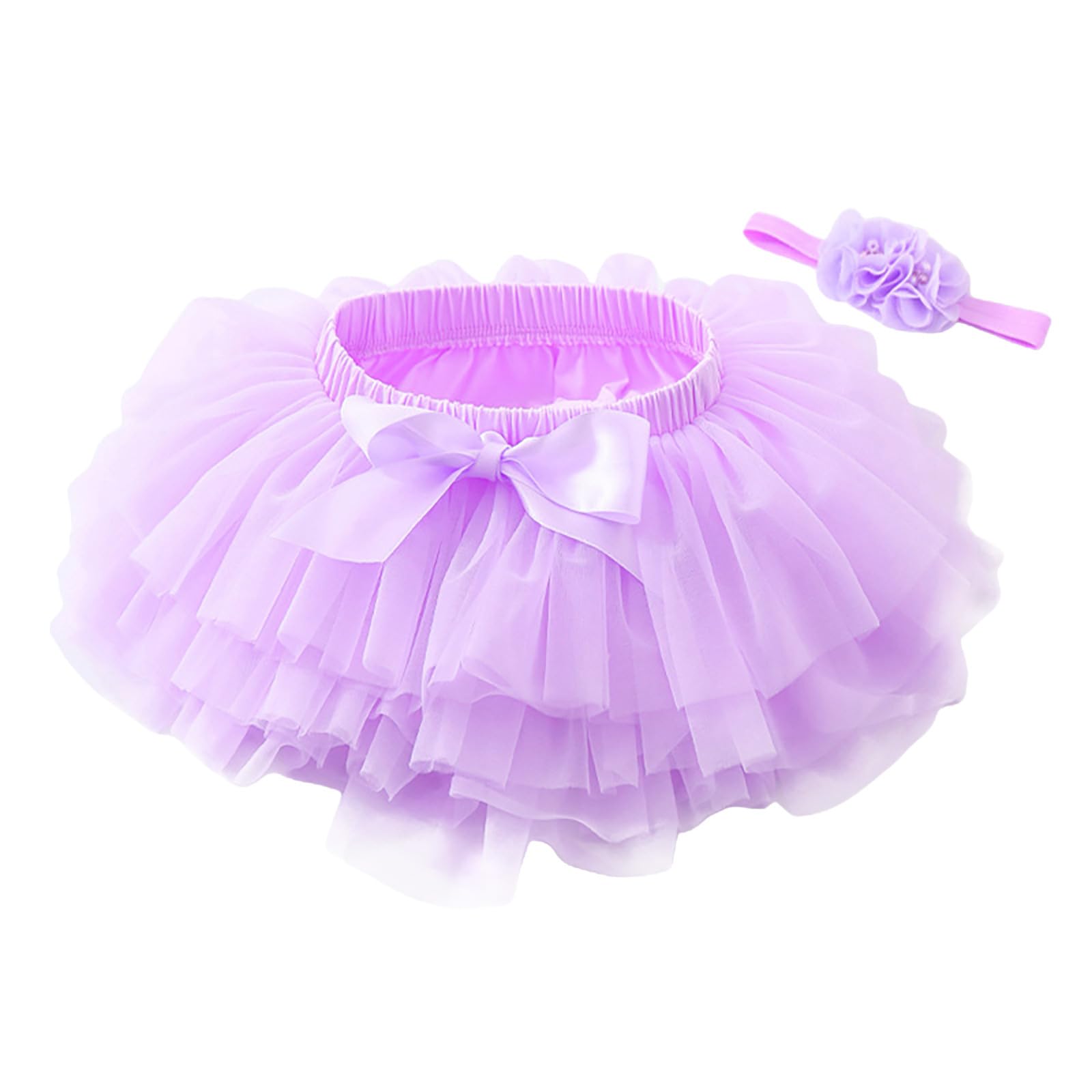 Baby Mädchen Soft Tutu Rock Party Karneval Mesh Damen Fasching Tüllrock Faschingskostüm 2026