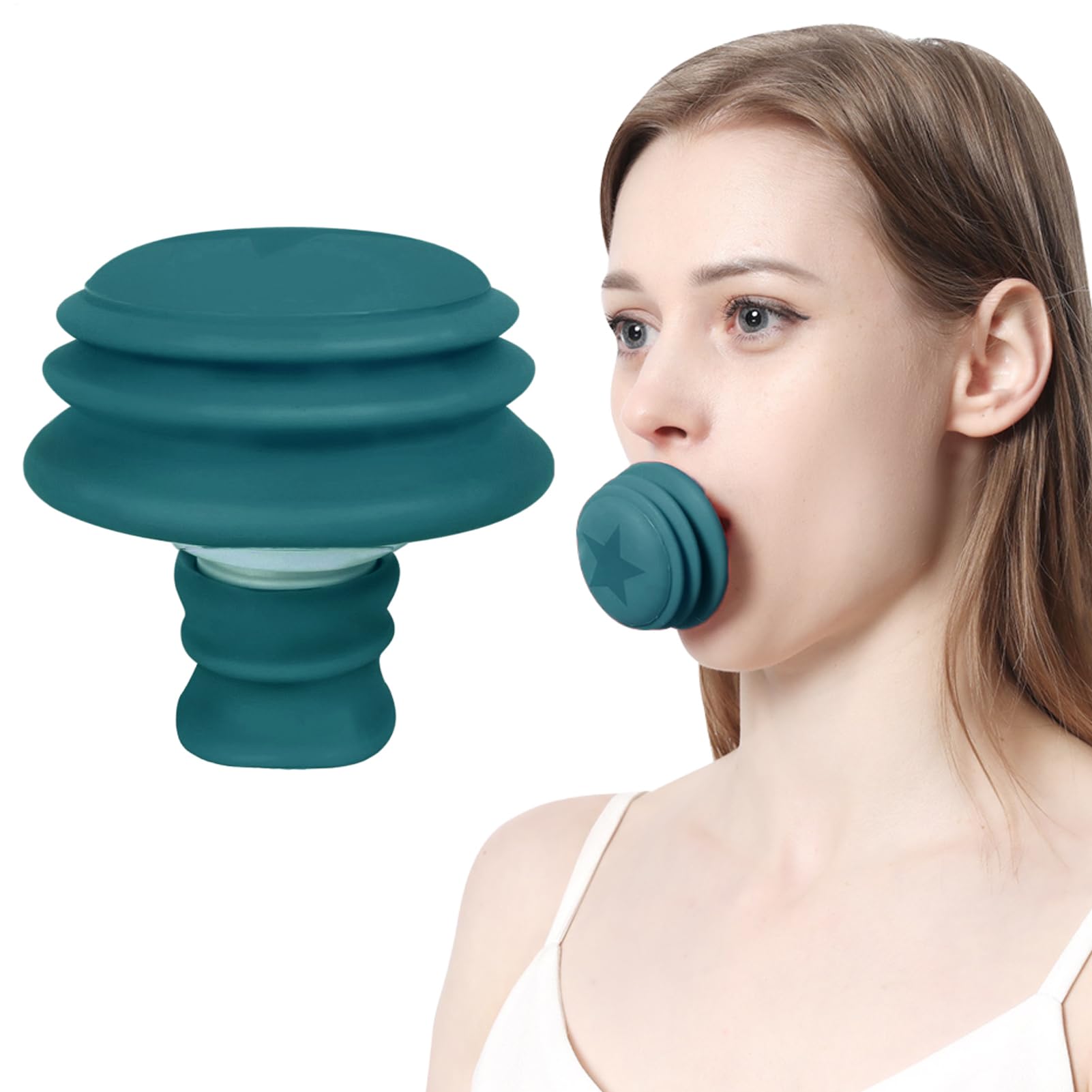 Face Exerciser, Jaw Exerciser, Portable V-Shape Facial Yoga For Skin Face Lifting Tighten Firm, Double Chin For Women And Men