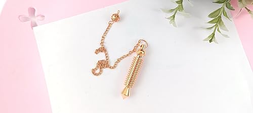 Miniatura 5 de Jet Copper 16 Plate Isis Pendulum Chamber Reiki Wiccan Free Booklet Jet International Crystal Therapy Healing Dowsing A++ Metafísica Espiritual