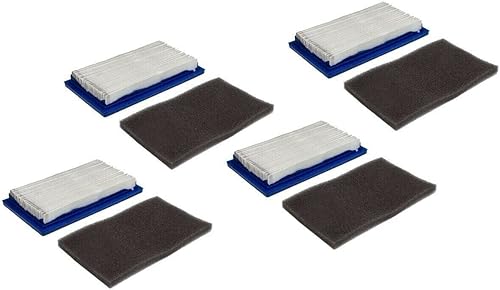 MaxLLTo Paquete de 4 filtros de aire de repuesto MIU10998 Plus Pre filtro para Gravely 988100-988103 988105-988107 988110 988112-988116