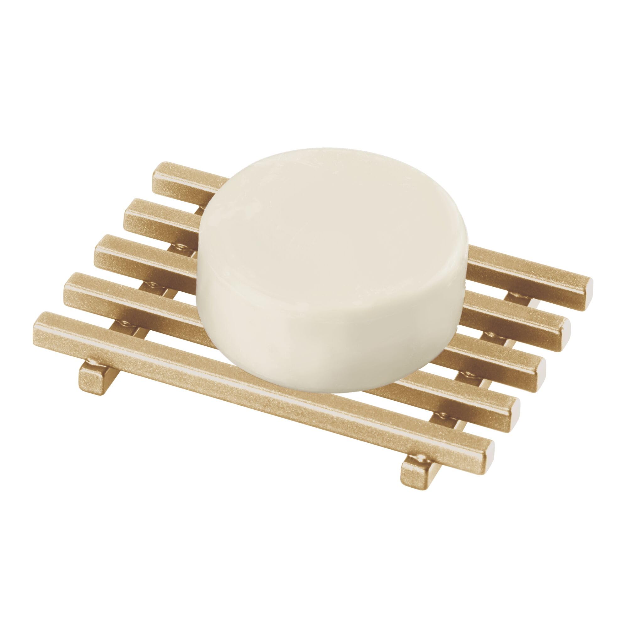 InterDesign Soap Dish, Soft Brass