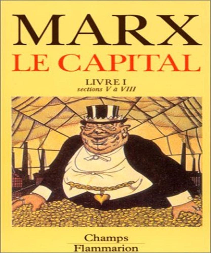 Capital - livre i - sections v a viii (Le): POUR INFO : SERIE L ERRONE SUR LE VLE (62 AU LIEU DE 162) Marx Karl