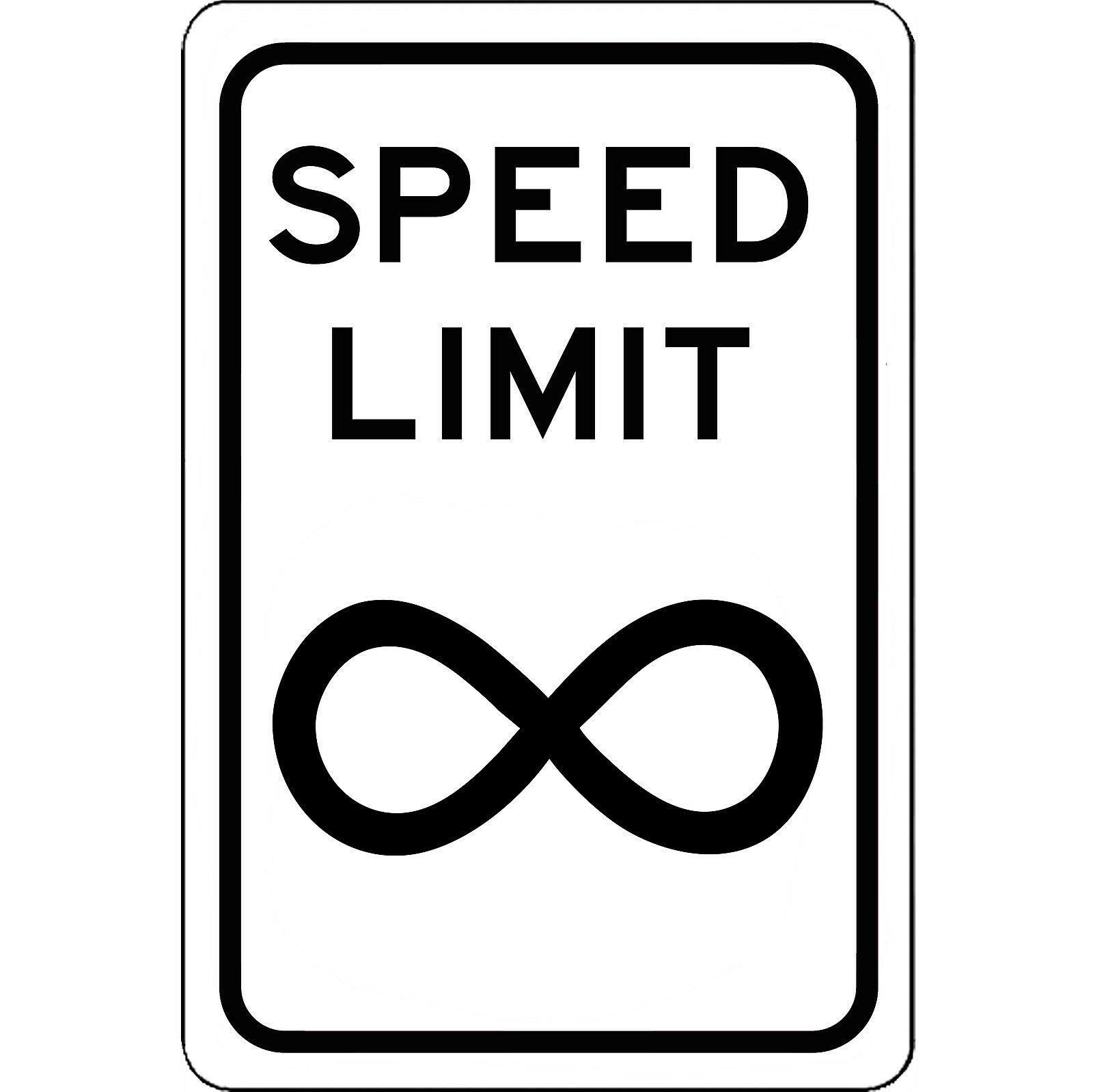 INFINITY - INFINITE サイン Amazon.com: SIGNCHAT Speed Limit Infinity Sign New Aluminum