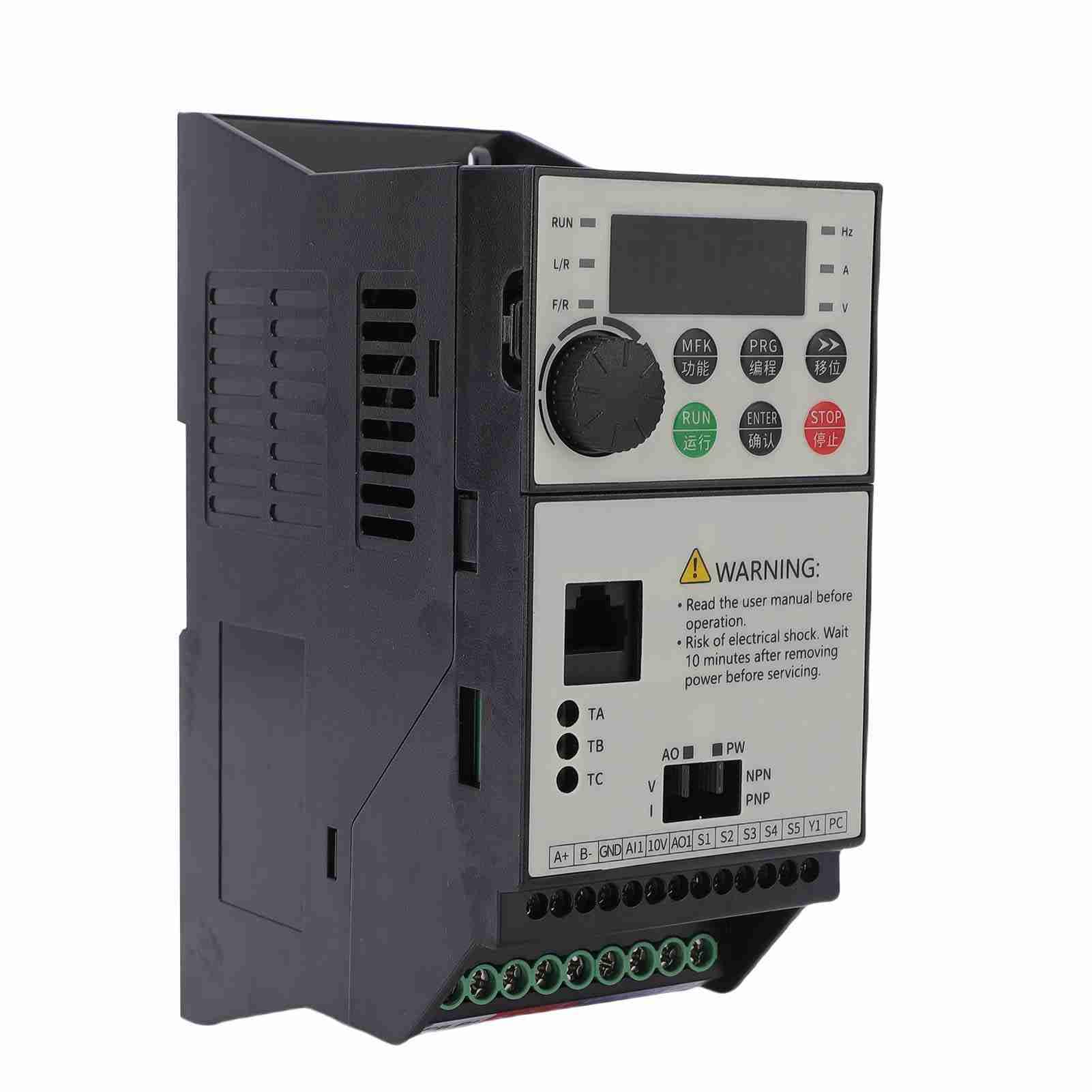 Frequenzumrichter, Effizienter 3-Phasen-Frequenzumrichter, 2,2 KW