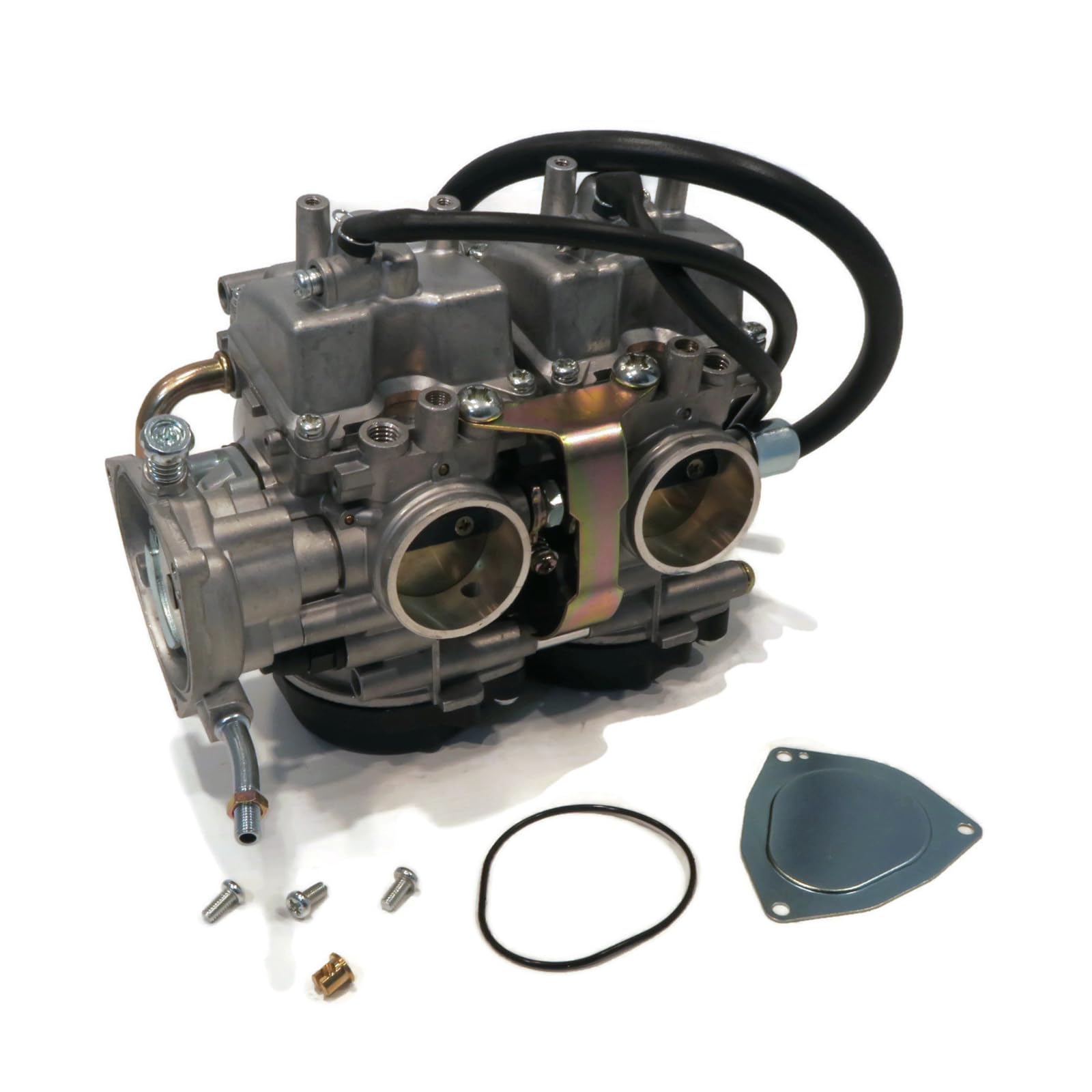 Rollers, Belts, Bearings, pulleys and much more- Replacement for Carburetor for with Plate & Hardware For Yamaha 5LP-14900-30-00, 5LP149003000 Carb