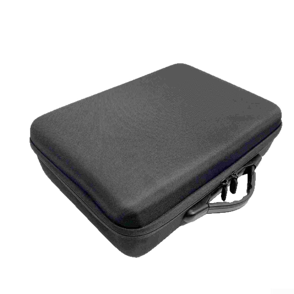 Custodia rigida da viaggio, in EVA, portatile, su misura, antiurto, leggera, con impugnatura in silicone e tasche organizer per professionisti in viaggio