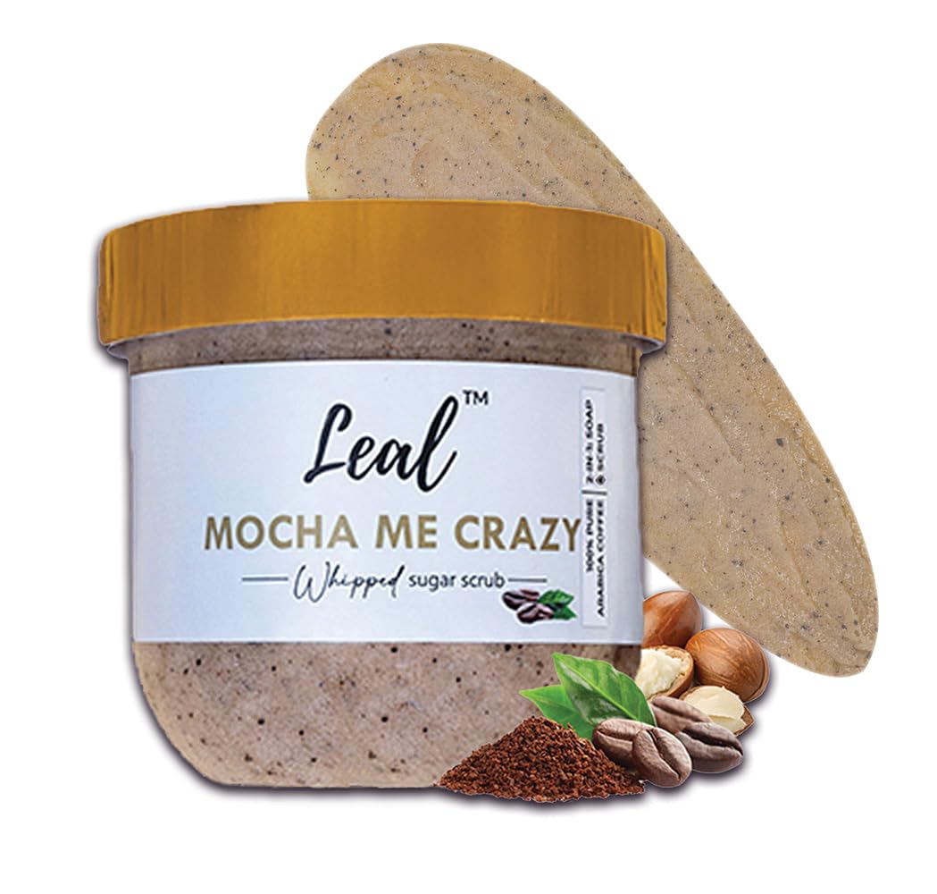 Cosmetics Whipped Face & Body Scrub - 200gm (Mocha Me Crazy) | Exfoliator 2 in 1 Coffee Sugar Scrub & Soap for Dead Skin, Tan Removal & Blackhead Remover | pH Balanced | Sulphate & Paraben Free-image-37