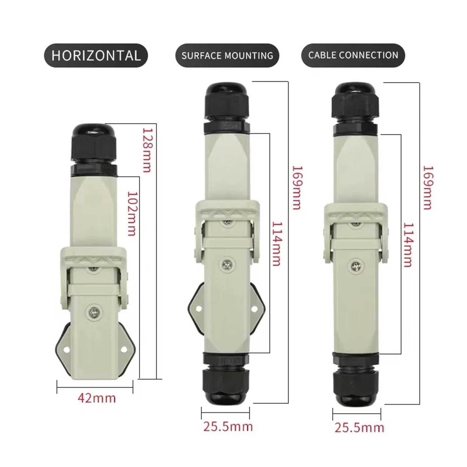 Heavy Duty Connector, HDC-HA, 5pcs