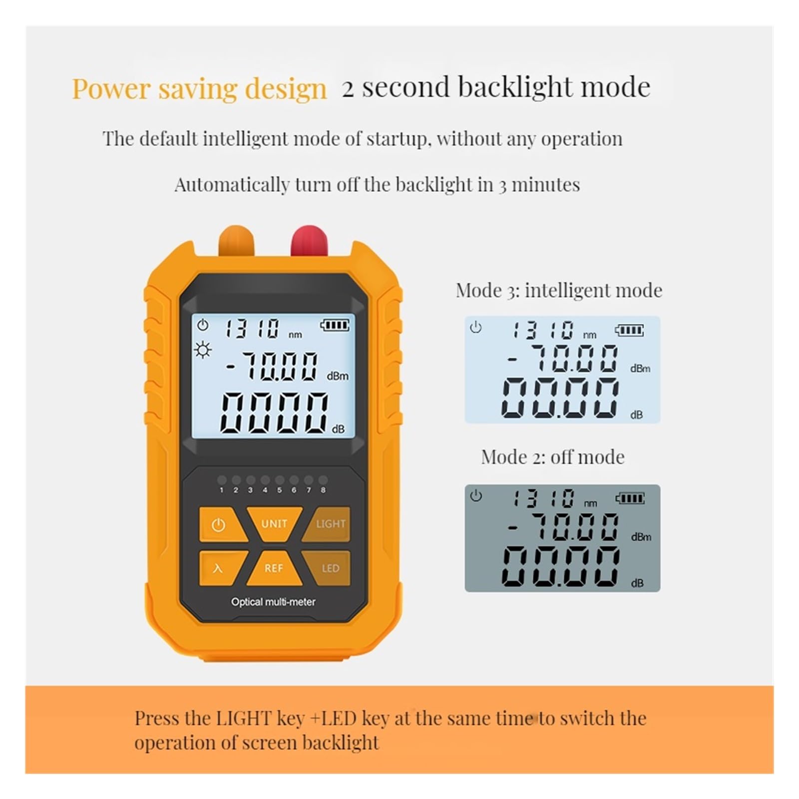 Localisateur de défaut visuel compteur puissance optique 4 en 1, stylo lumineux 15 KM éclairage LED outil testeur câble à fibre réseau OPM Rechargeable Inspection de circuits