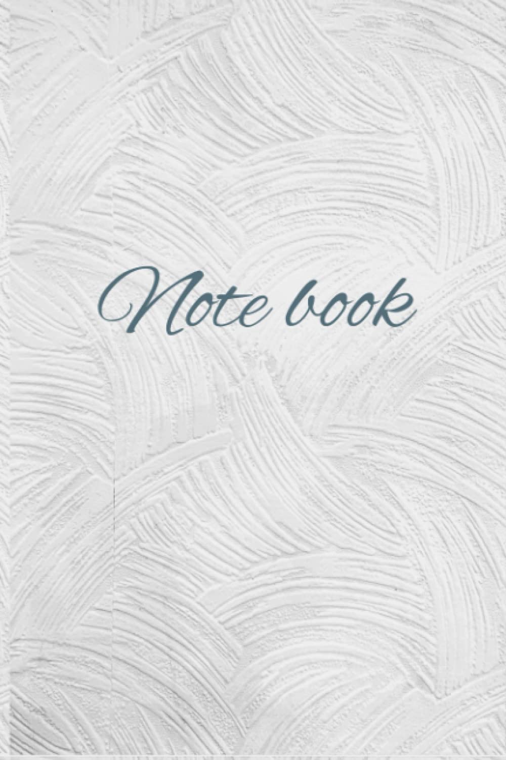 Blank, unruled, no lines notebook, 120 pages, 6X9 size, paperback cover, book, notepad