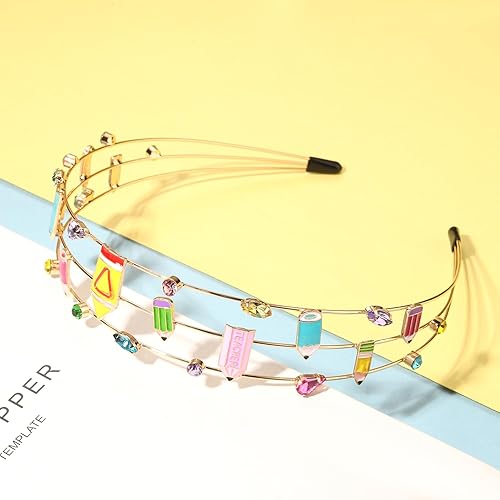 Miniatura 3 de mokkia Diadema de otoño de Acción de Gracias para mujer, accesorios de Acción de Gracias, esmalte de pavo, hoja de arce, calabaza, diadema con