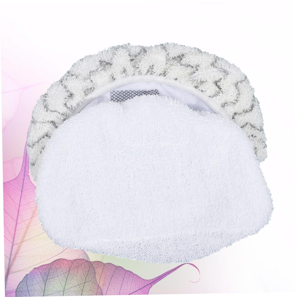Alipis Wischmopp 3 Stk Dampfreiniger Mop Bezüge für Dampfbesen Dampfwischer Staubtücher Mops Ersatz-Dampfmop-Pads Dampfwischmatten Perlmutt Mopp Wischbezug Weiß Dampfmop