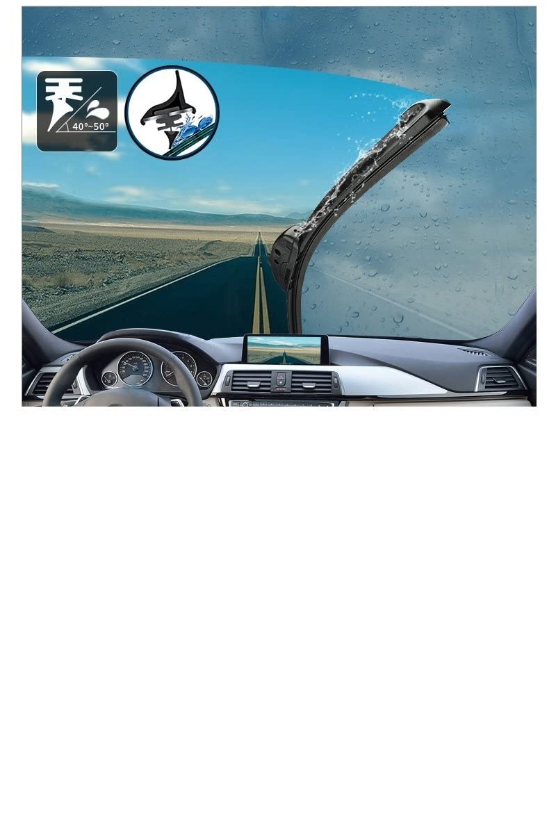 Per V&w per Tiguan MK1 2007 2008 2009 2010 2011 2012 2013 2014 2015 2016 2017 Tergicristallo LHD Anteriore Posteriore Tergicristallo Spazzole Set 24 "21" 13"