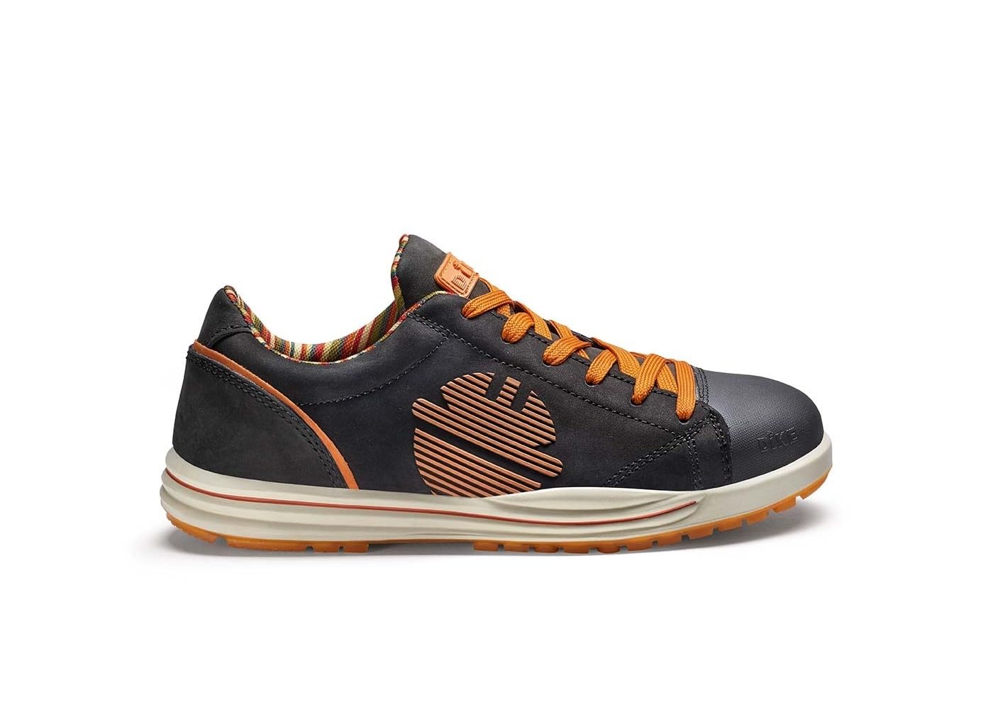 Dike - Glider Garish S3 Zapato de Trabajo, Seguridad Zapatilla de Dike Negro