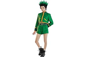Gon Cosplay Costume Jacket and Shorts with Belt Women Men for Halloween Comic Con