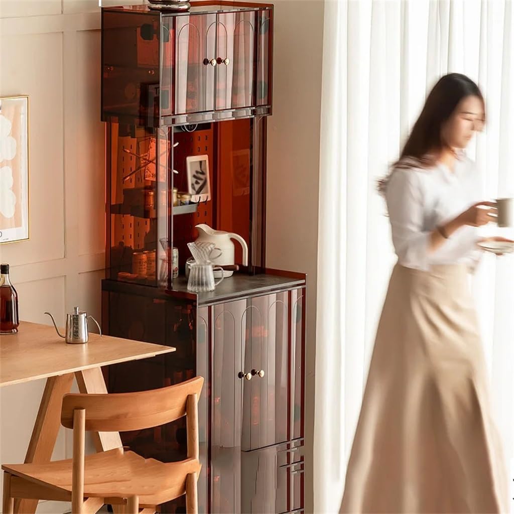 Lightweight Sideboard Integrated Wall Mounted Small Flat Living Room Kitchen Pantry Wine Cooler