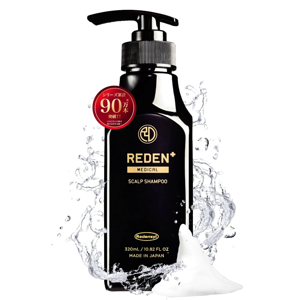 REDEN4本＋シャンプー18袋medical scalp lotion 未開封 Amazon | REDEN リデン メディカルシャンプー 【毛髪診断士監修】頭皮