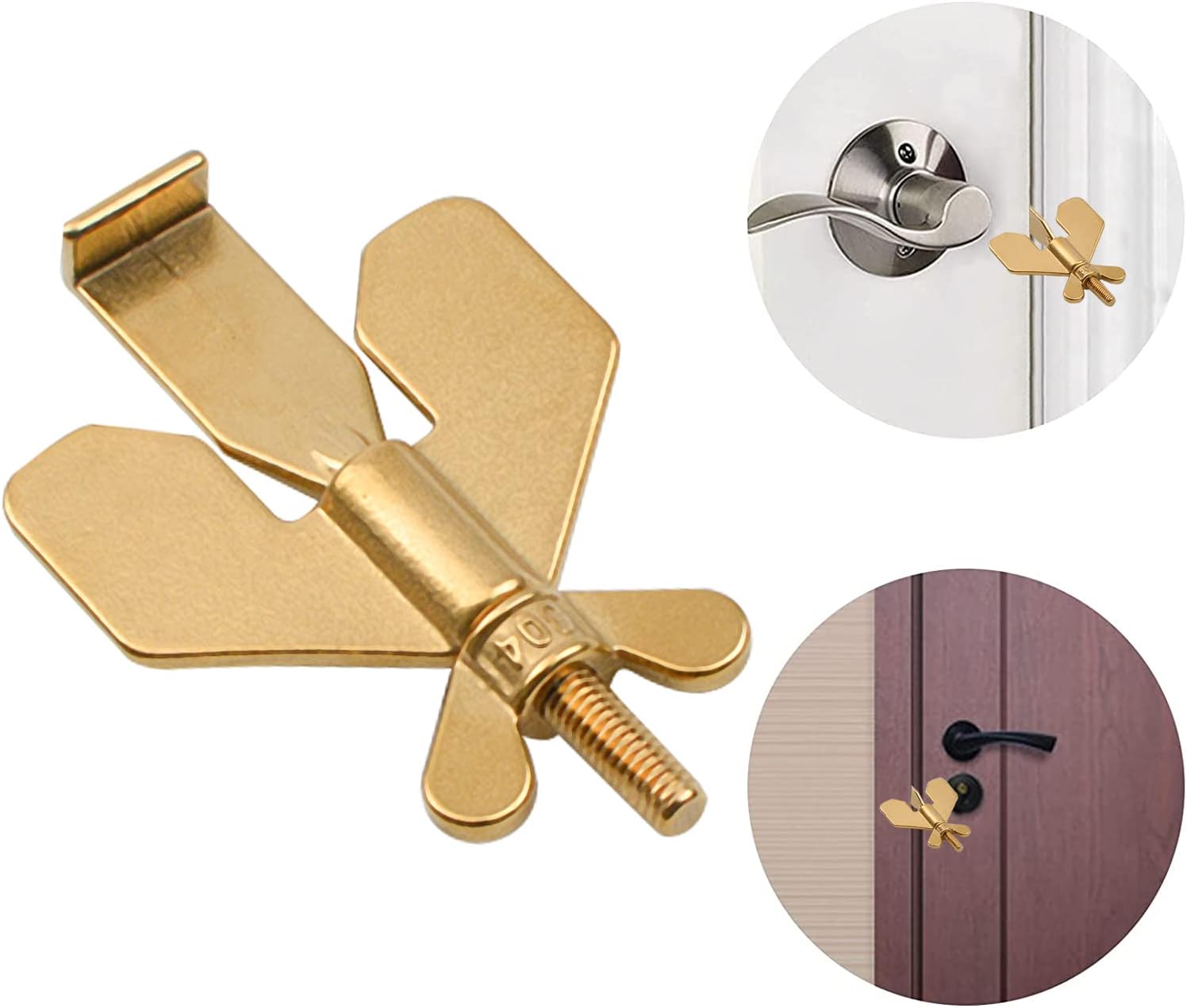 Serrure De Porte Portable En Acier Inoxydable, Sécurité Supplémentaire, Antivol, Sécurité De Voyage, Serrure Intérieure De Porte