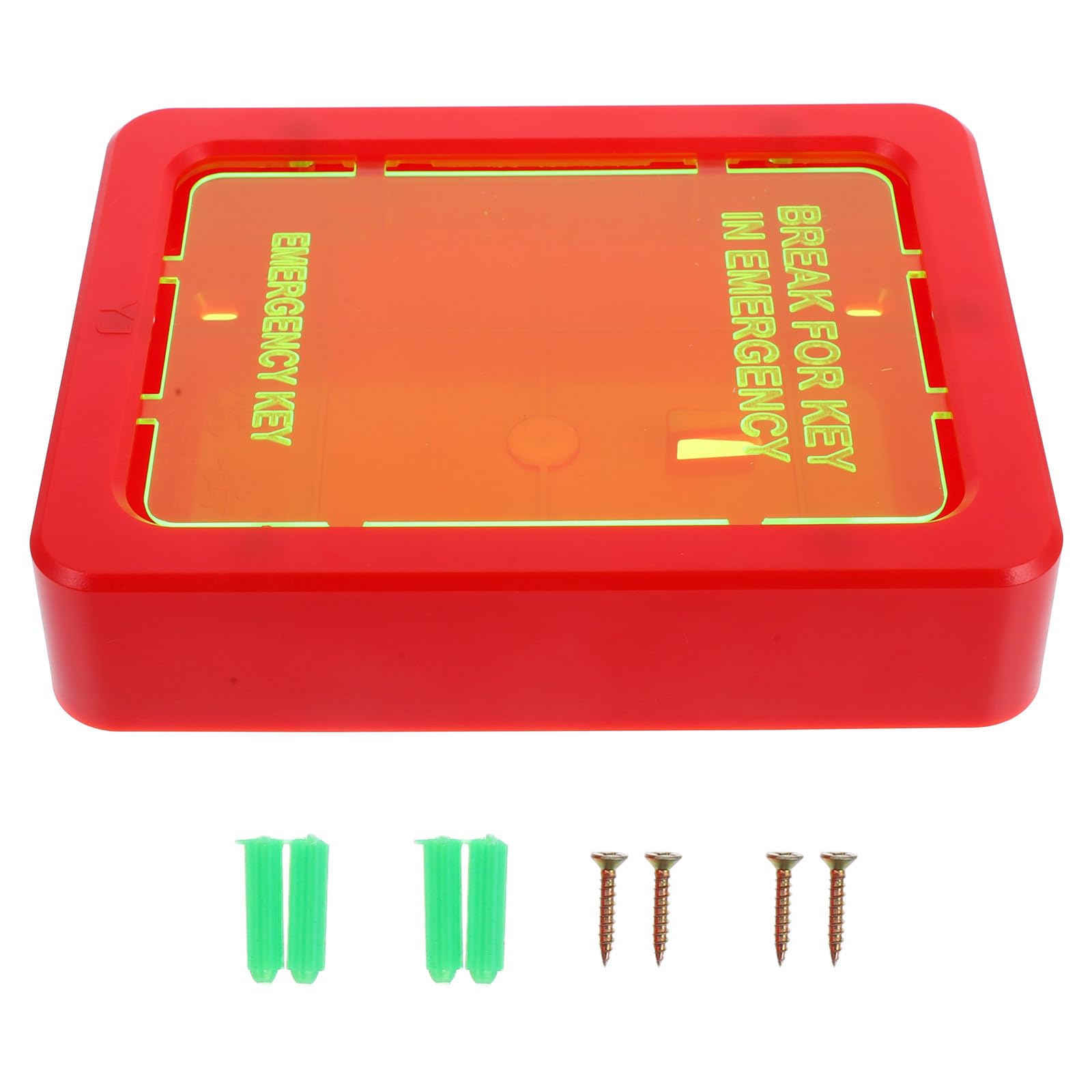 Caja de llaves de emergencia para pared en ABS con almacenamiento para hogar y oficina