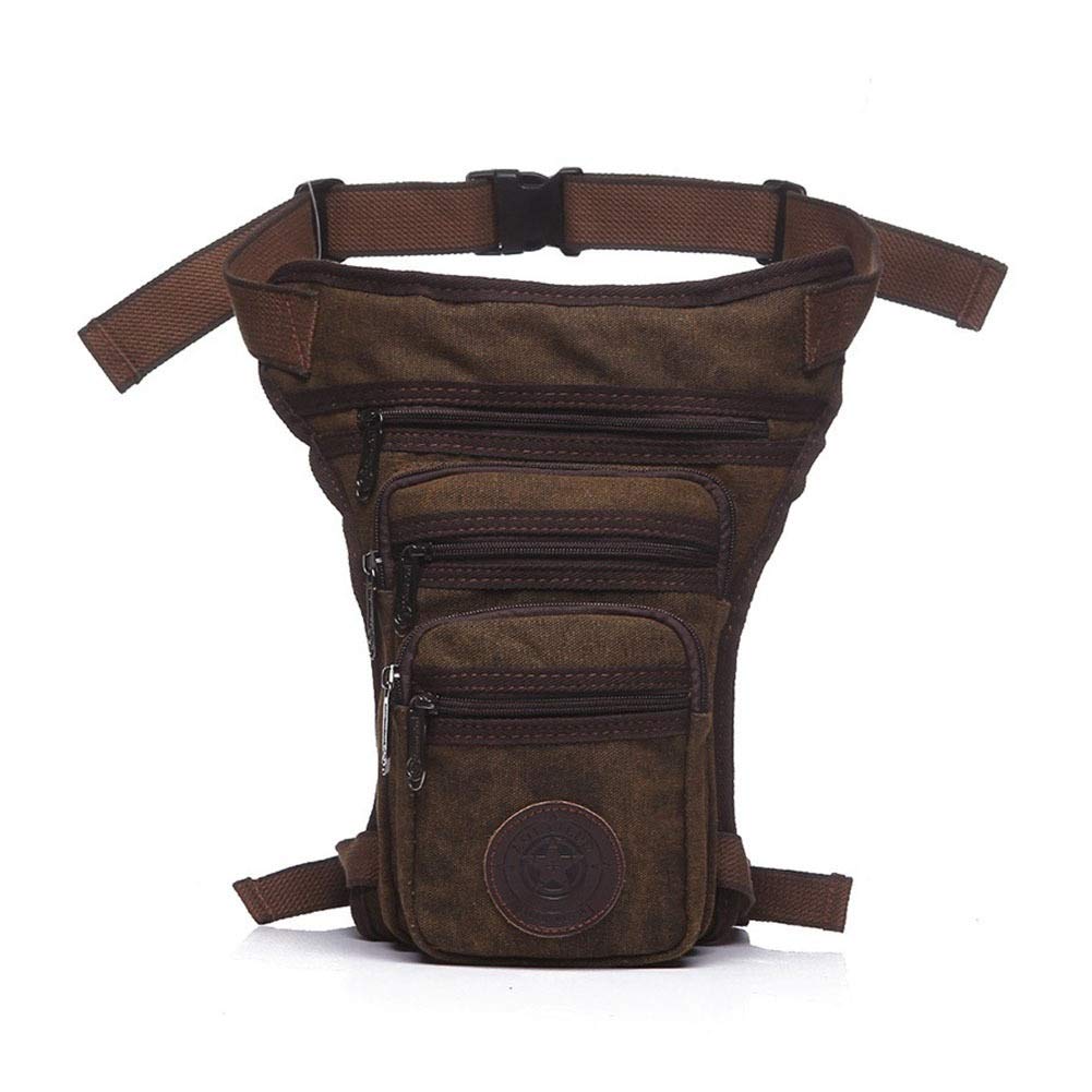 Laufband Verschleißfeste Lagerung Sport Leinwand Reißverschluss Gürteltasche Multifunktions-Taschen Durable verstellbare Riemen Fashion Weinlese-beiläufige