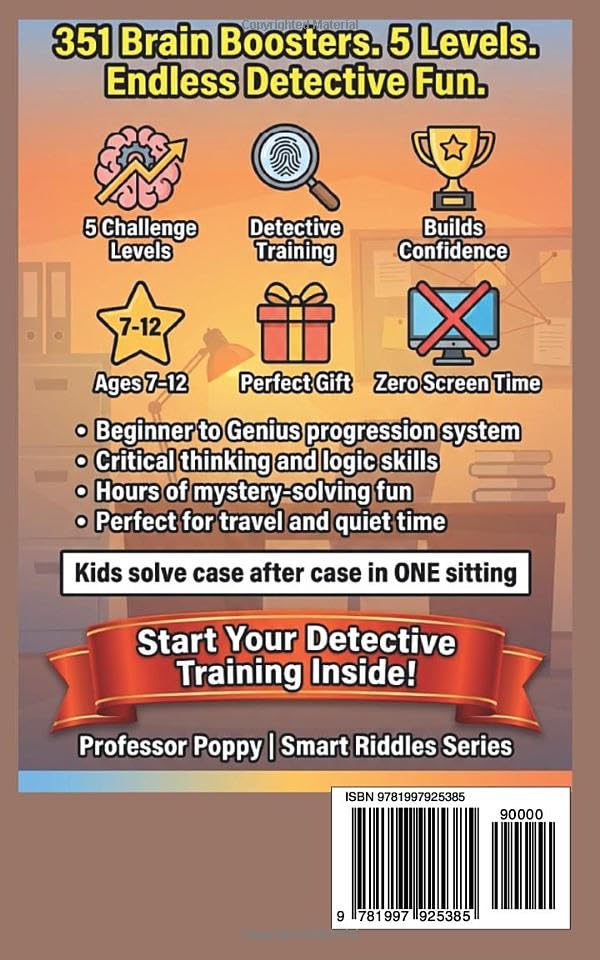 Junior Detective & Mystery Case Files - Smart Riddles for Intelligent Kids: Over 350 Brain Boosters That Make Thinking Fun for Kids Ages 7-12 (Young Explorer Series) image 3