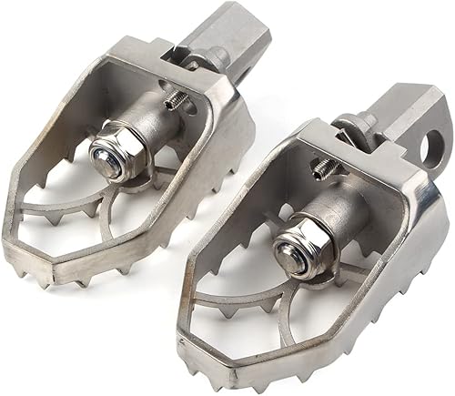 Miniatura 5 de GZYF Motorcycle Front Foot Pegs Footrest Pedal Motorcycle Footrest Foot Pegs for Kawasaki Versys 650 2007-2021, Versys 1000 2012-2021, Versys X300