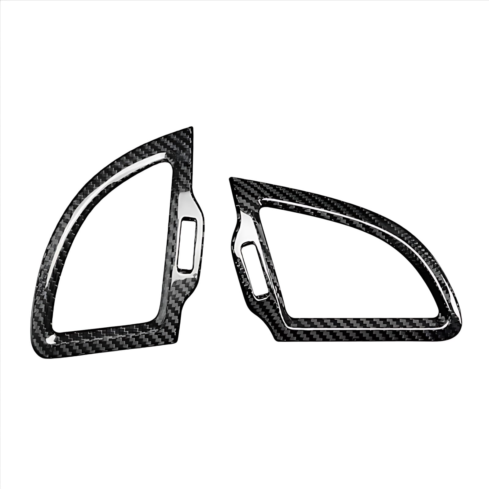 Dashboard Air Vent Frame Compatible with Kia for Stinger 2018-2023 LHD Car Side Air Vent Trim Frame Air Outlet Decorative Cover Sticker