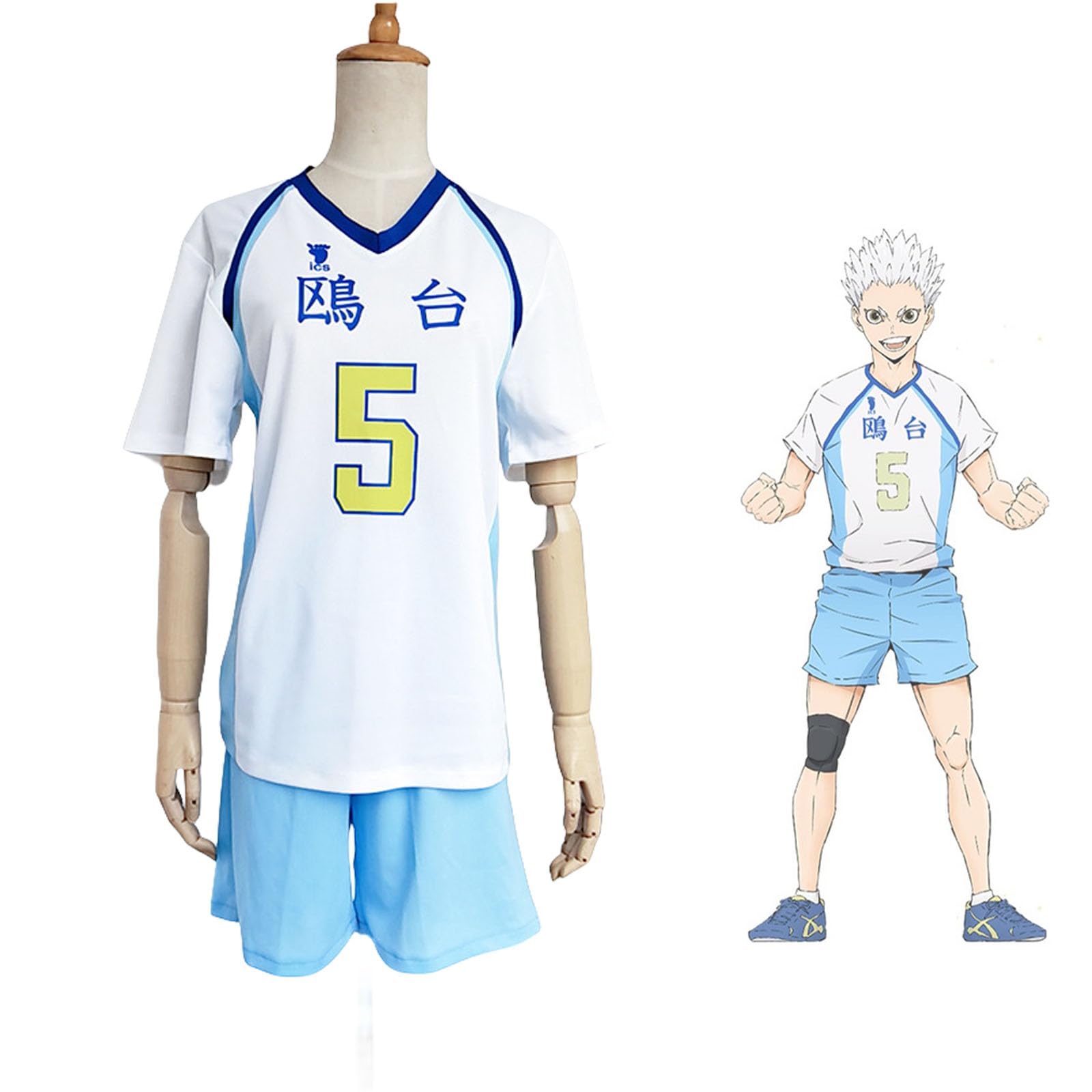 Amazon.co.jp: [Acosdary] ハイキュー!! コスプレ 衣装 鴎台高校 星海 