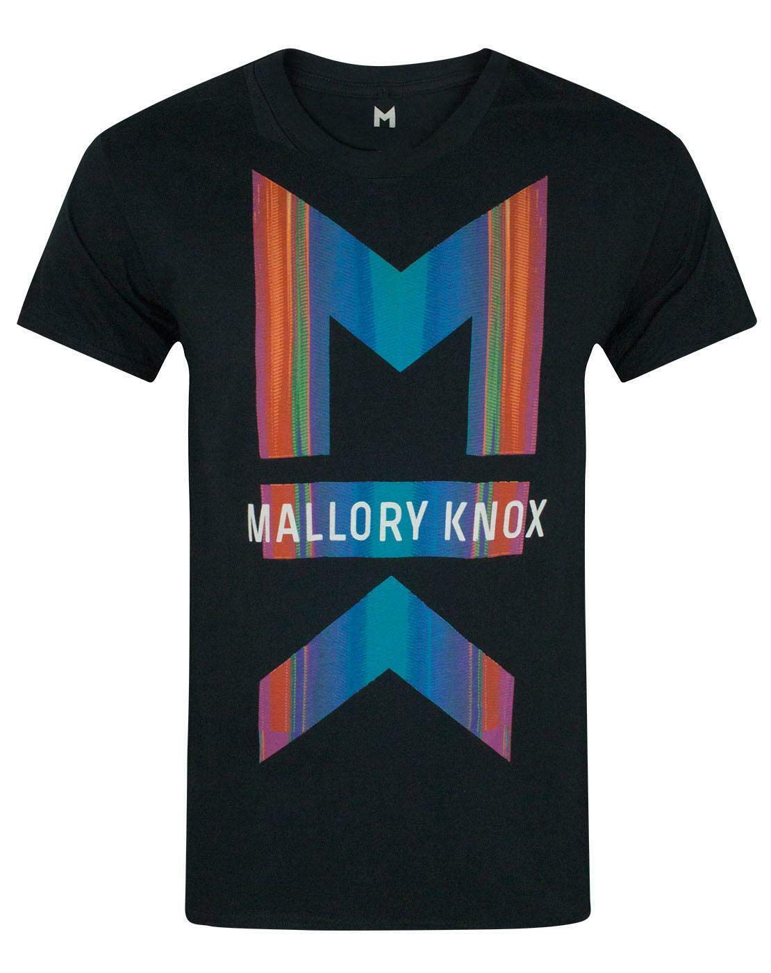 Vanilla Underground Men's Black Mallory Knox Asymmetry Logo T-Shirt