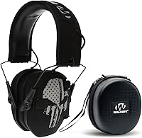 Vista 1 de Walker's Razor Slim - Protector auditivo electrónico para tiro (amplificación y supresión de sonido) con estuche protector