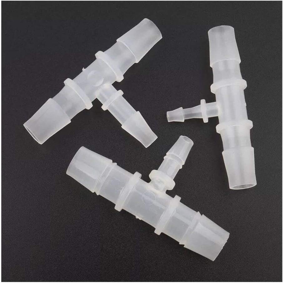 Tee Connectors Aquarium Fish Tank 