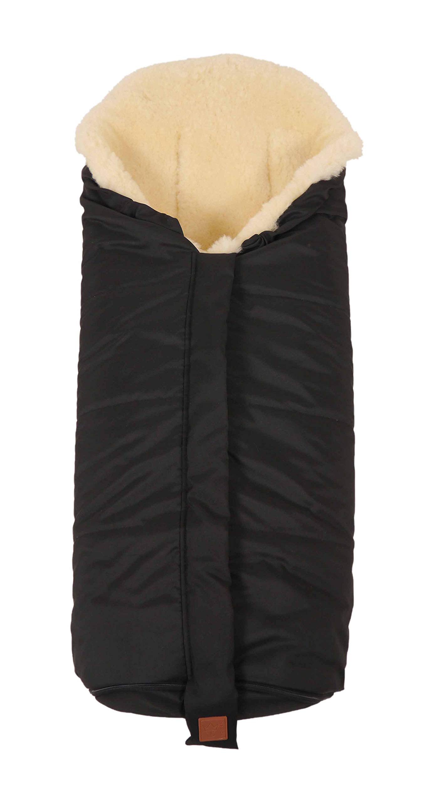 Coprigambe per passeggino X-Large, nero