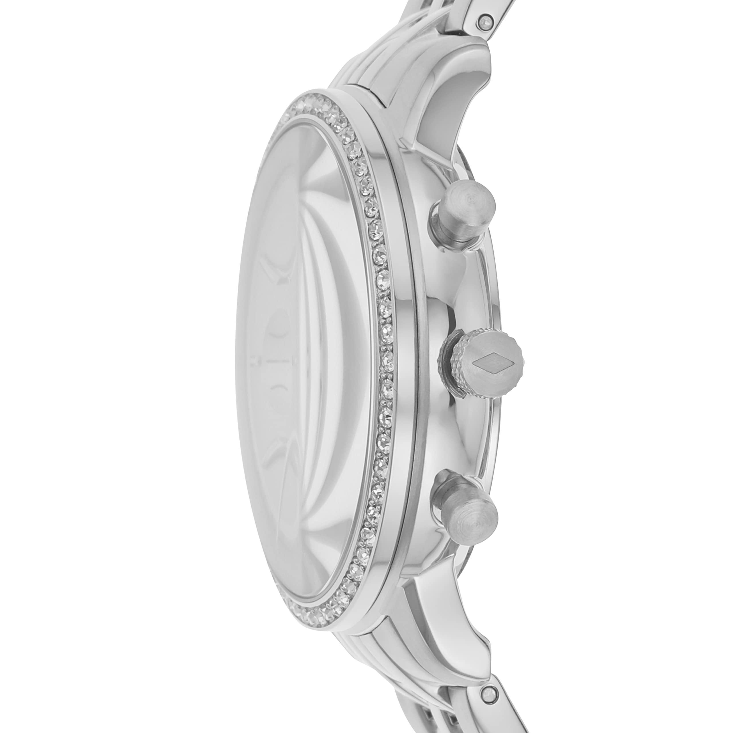 Fossil Neutra Orologio da donna, movimento cronografo con cinturino in acciaio inossidabile o in pelle