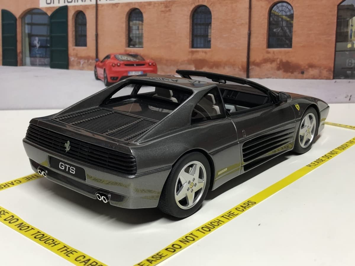 Amazon | GT spirit 1/18 Ferrari 348 GTS 1993 ガンメタリック