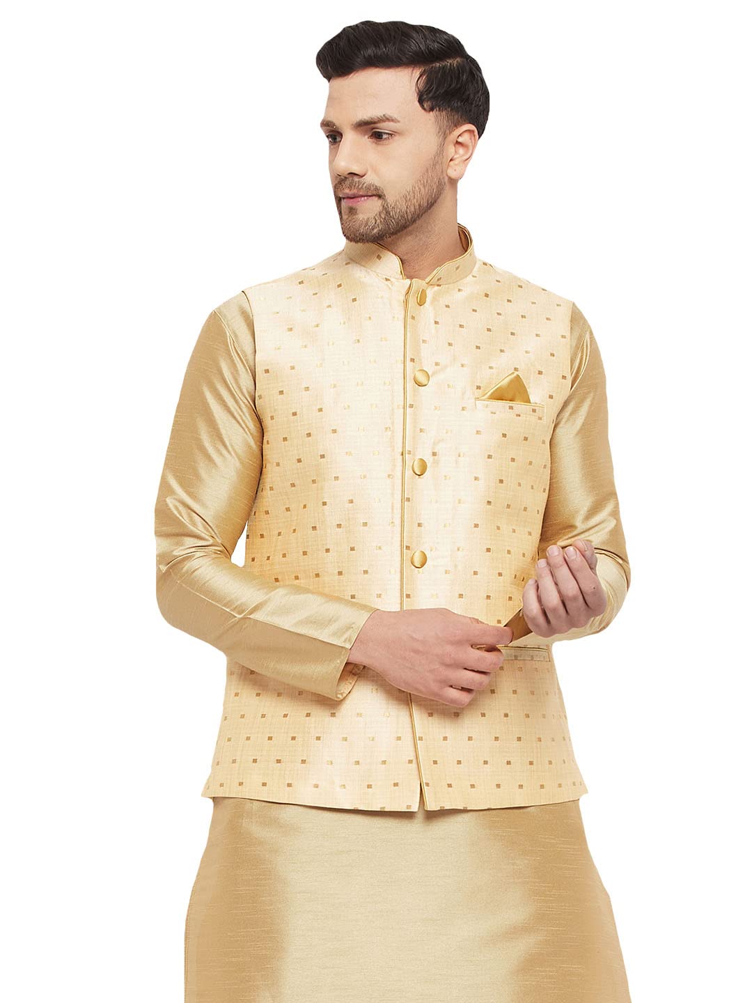 vm Men's A-Line Coat (VMMJ009BU_Gold-picture-34
