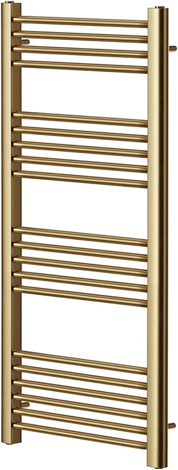 Greened House Chrome Straight Heated Towel Rail 400mm Wide X | FindTheDeal