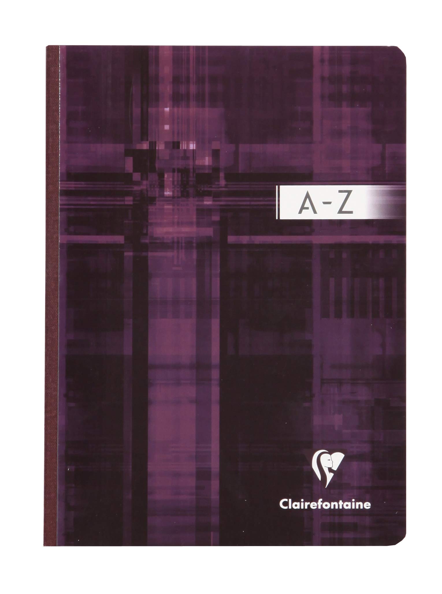 Clairefontaine 9549C - Packung mit 5 Kladden/Adressbuch DIN A5 mit Softcover, 96 Blatt kariert 90g, farbig sortiert, 1 Pack