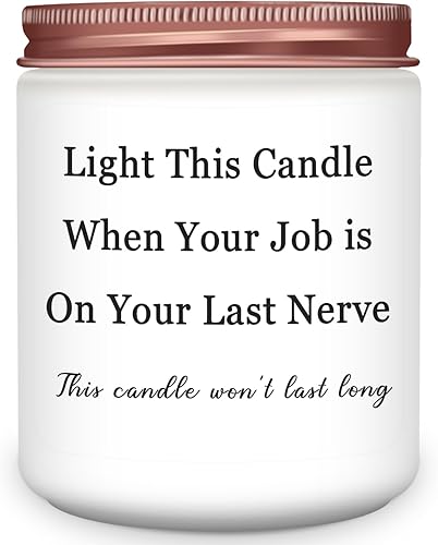 Candles - Birthday Gifts For Coworkers