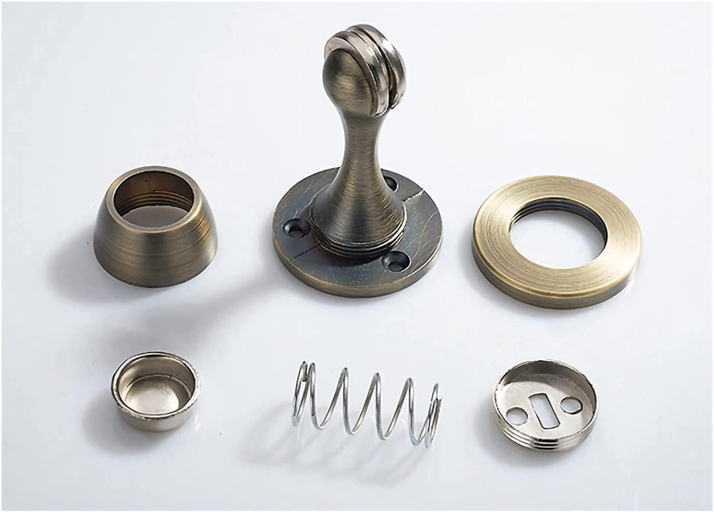 Magnetyczne odbojniki do drzwi, odbojniki do drzwi Odbojniki magnetyczne do drzwi, metalowy zatrzask do drzwi montowany na ścianie, śruby do uchwytu do montażu na ścianie lub podłodze, utrzymywanie dr