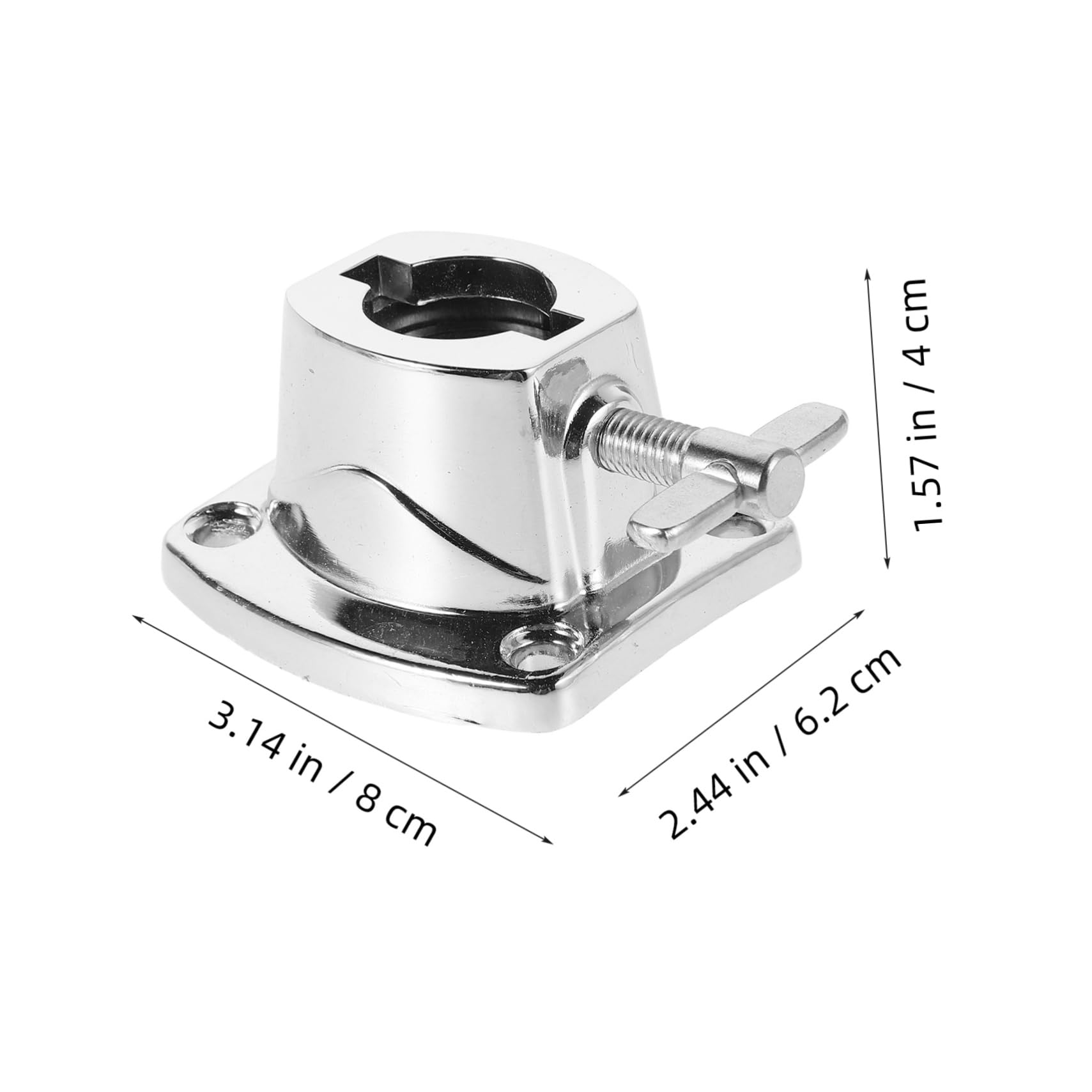 ifundom Snare Drum Cymbal Clamp Bracket Drum Kit Accessories for Stable Mounting