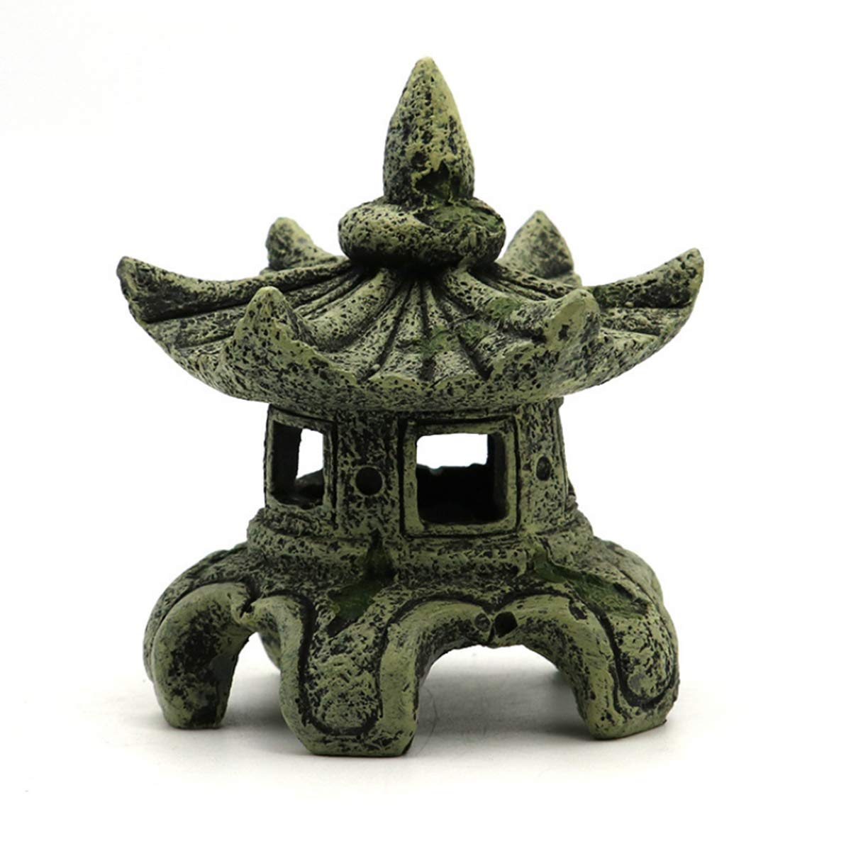 Asian Decor Pagoda Lantern Outdoor Statue,Resin Garden Accessories
