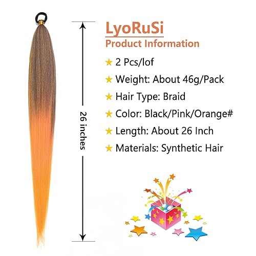 Miniatura 2 de Extensión de cola de caballo trenzada, extensiones de cabello sintético para mujeres con banda para el cabello, para niños, niñas y mujeres, fiesta