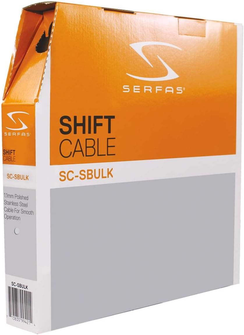 Serfas Stainless Steel Bicycle Shift Cable - Bulk Box of 100 - SC-SBULK