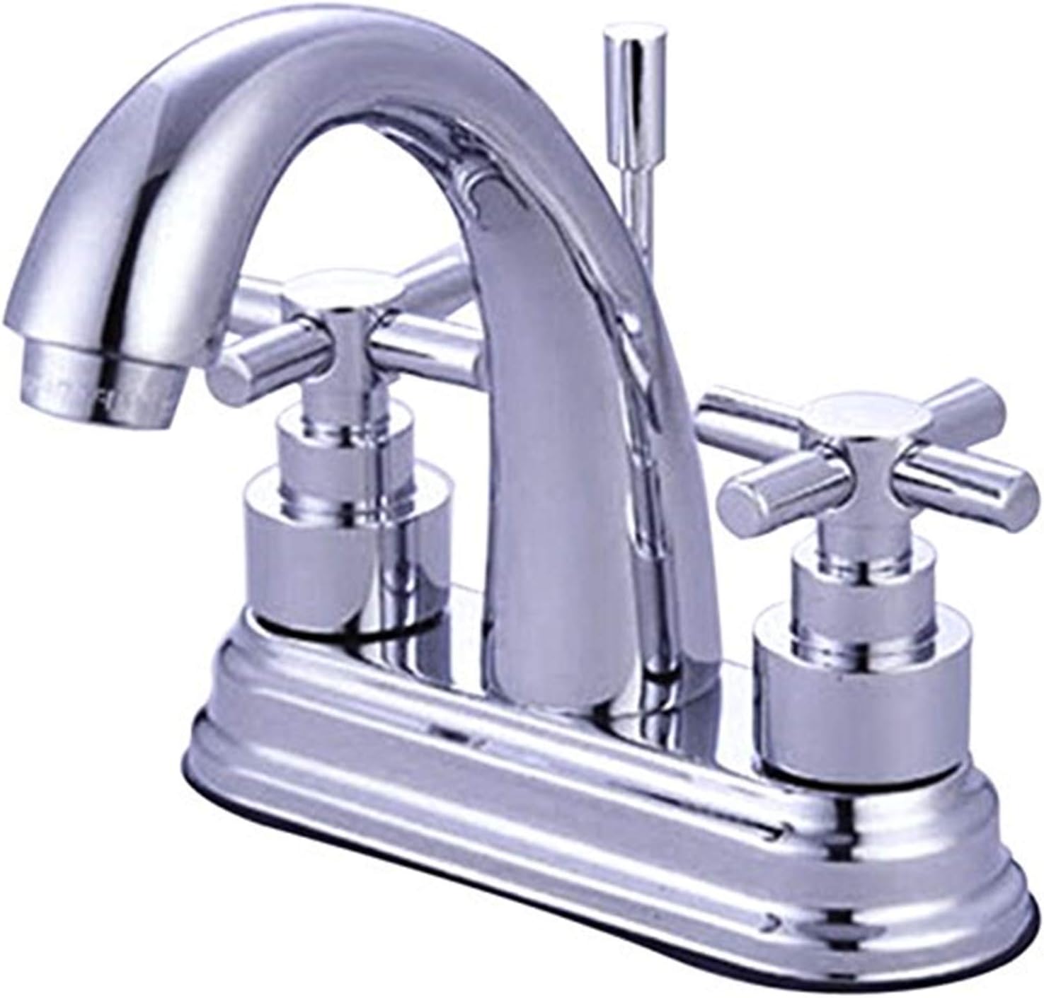 Kingston Brass KS8618EX Elinvar Lavatory Faucet, 4-3/4-Inch, Brushed Nickel