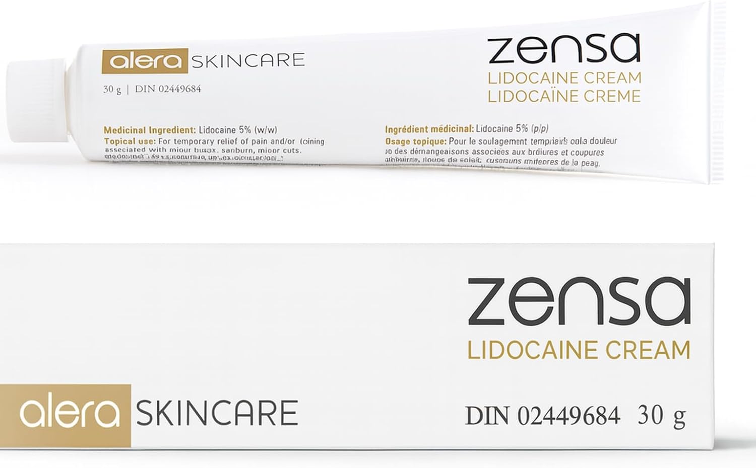 Zensa Tattoo Numbing Cream 5% Lidocaine, Safe on Broken Skin | Fast-Acting Pain Relief for Tattoos, Microneedling, Waxing, Injections | Vegan, Steroid-Free, Professional-Grade | Best Tattoo Numbing Cream 1 Oz (DIN 02449684)