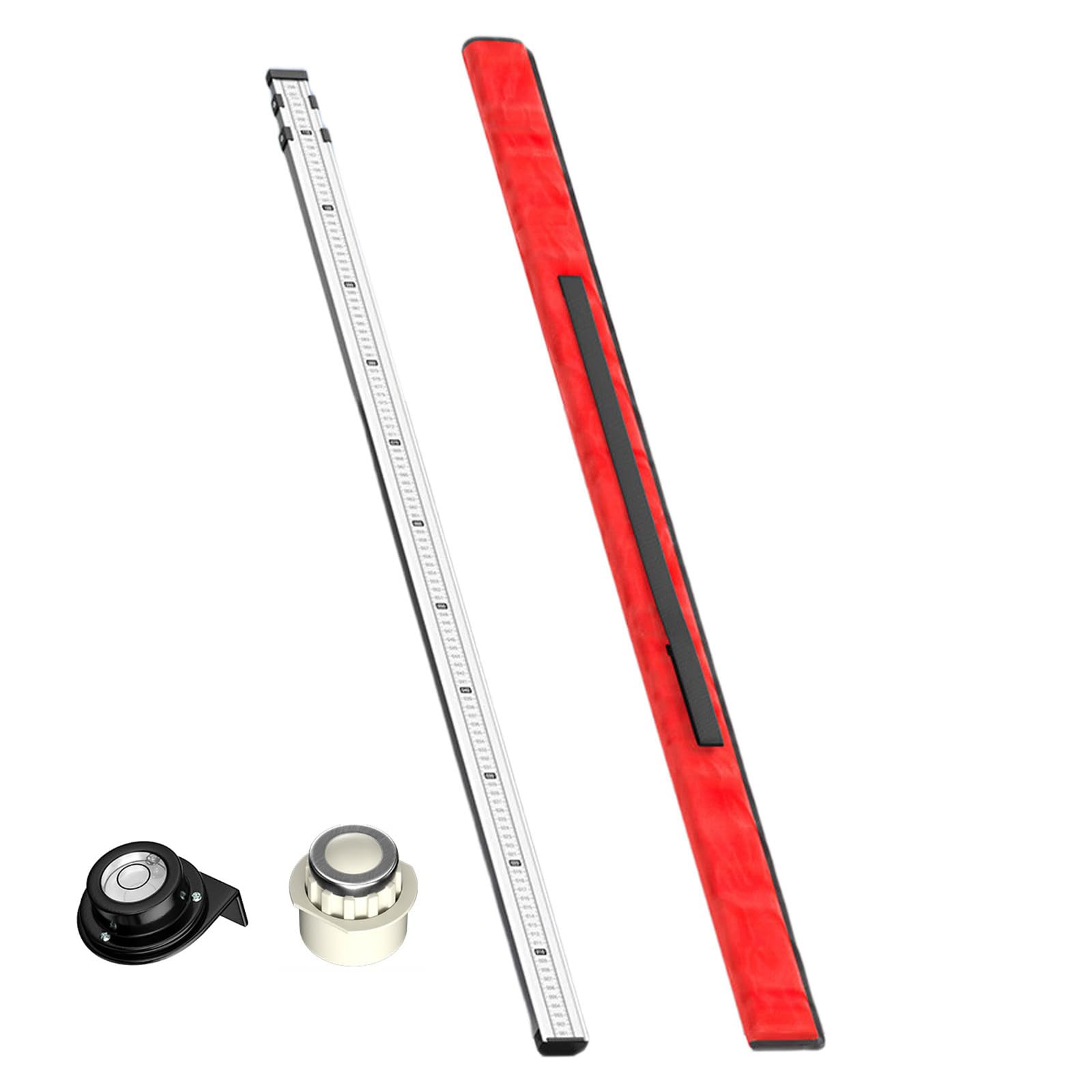 Tsophreniq Scale Aluminum Telescoping Measuring Stick For Construction Layout Floor Plan Drawing Various Building Applications High Accuracy Measuring Tool